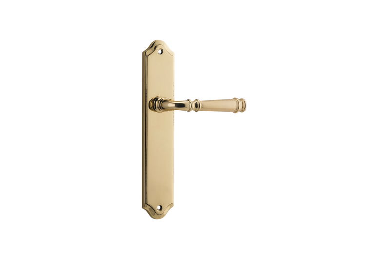 Verona Lever Shouldered Polished Brass