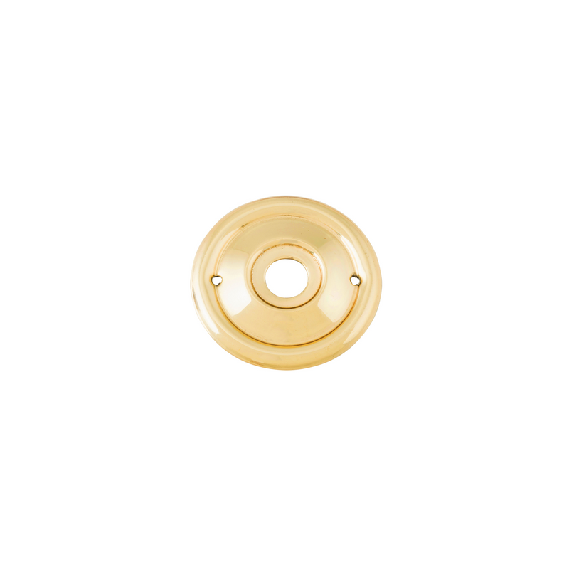 Backplate Small (Pair) Polished Brass