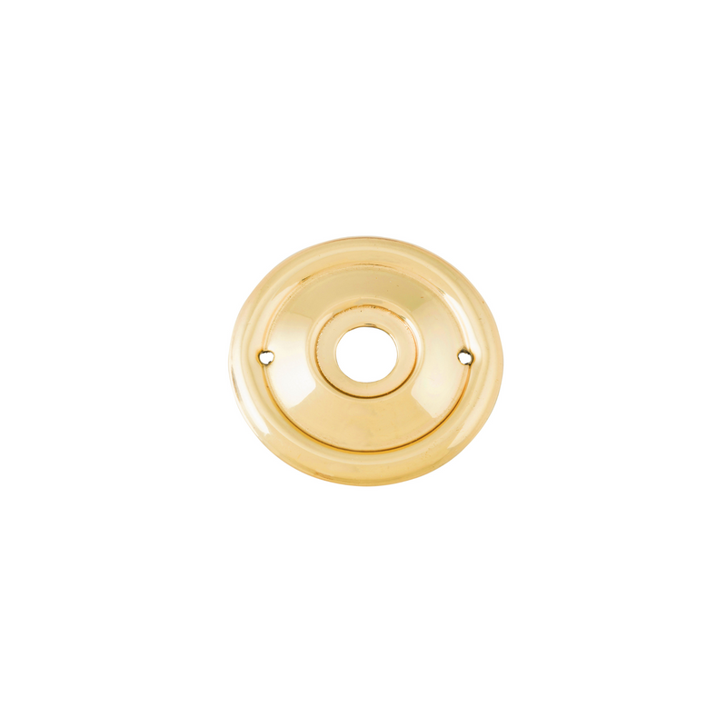 Backplate Large (Pair) Polished Brass