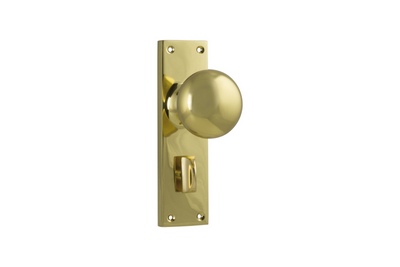 Victorian Knob Polished Brass