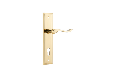 Stirling Lever Stepped Polished Brass