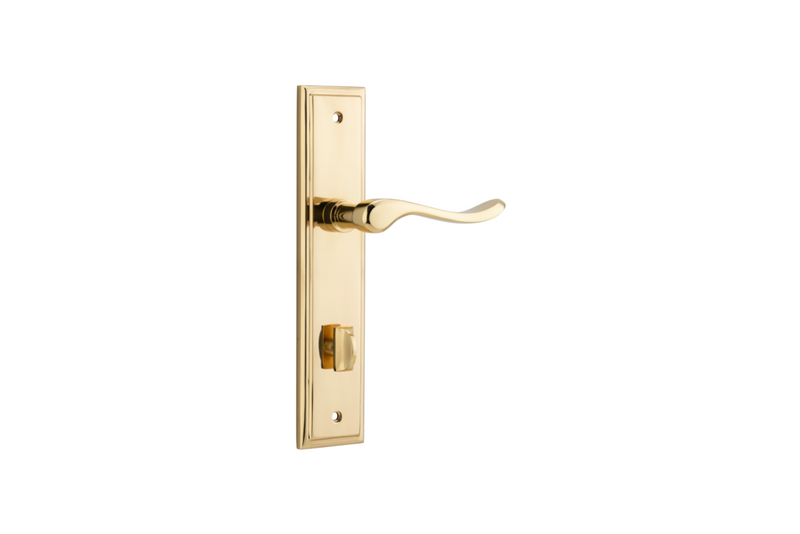 Stirling Lever Stepped Polished Brass