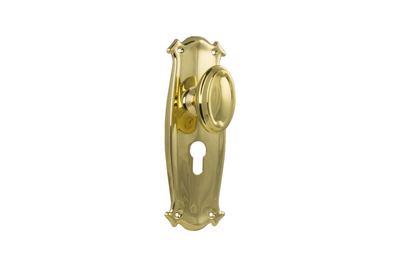 Bungalow Knob Polished Brass