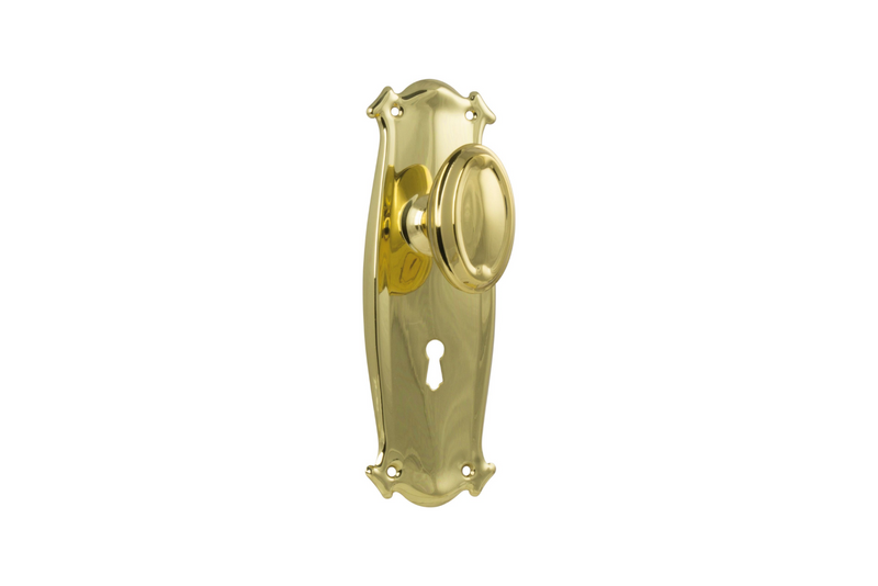 Bungalow Knob Polished Brass