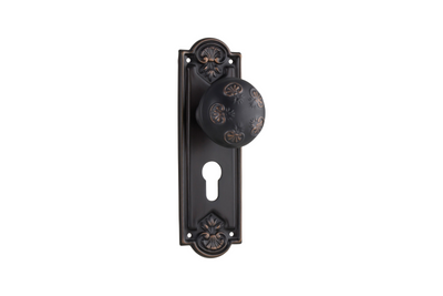 Nouveau Knob Antique Copper