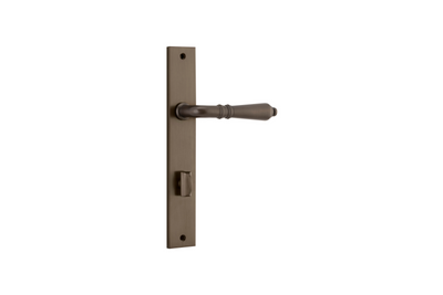 Sarlat Lever Rectangular Signature Brass