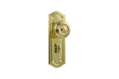 Kensington Knob Polished Brass