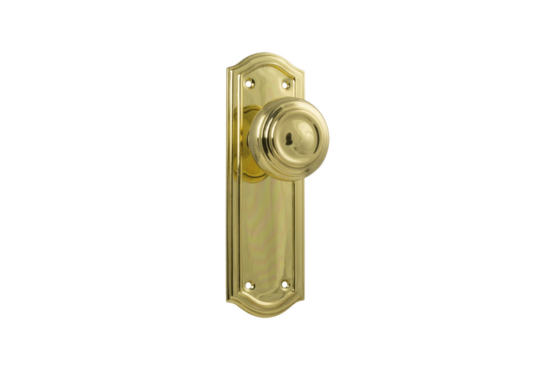 Kensington Knob Polished Brass