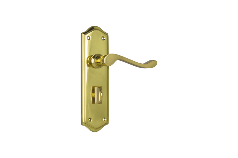 Henley Lever Polished Brass