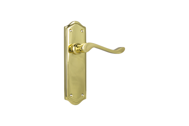 Henley Lever Polished Brass