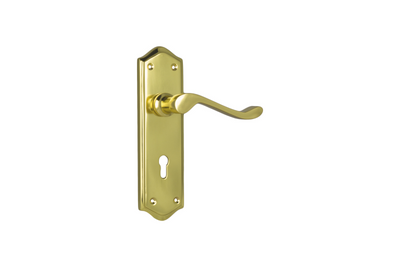 Henley Lever Polished Brass