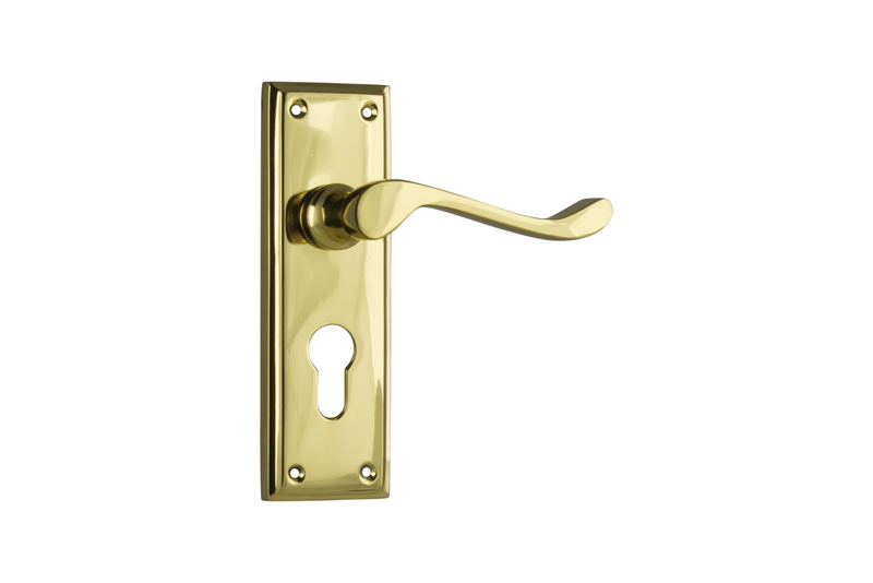 Camden Lever Polished Brass