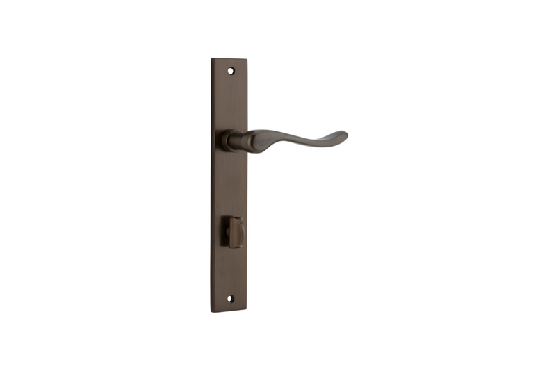 Stirling Lever Rectangular Signature Brass