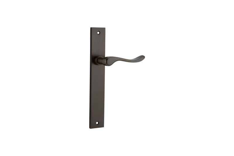 Stirling Lever Rectangular Signature Brass