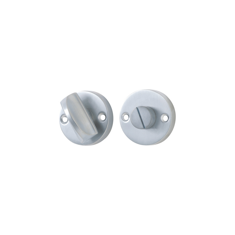 Privacy Turn Round Satin Chrome