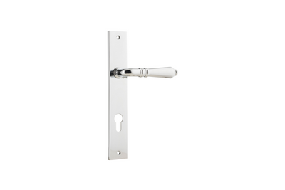 Sarlat Lever Rectangular Polished Chrome