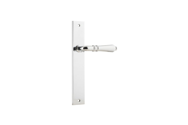 Sarlat Lever Rectangular Polished Chrome