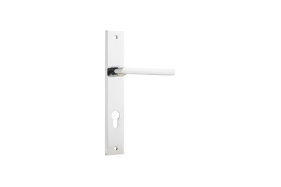 Baltimore Lever Rectangular Polished Chrome