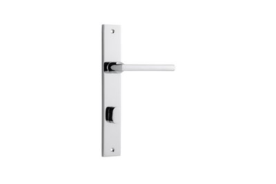 Baltimore Lever Rectangular Polished Chrome