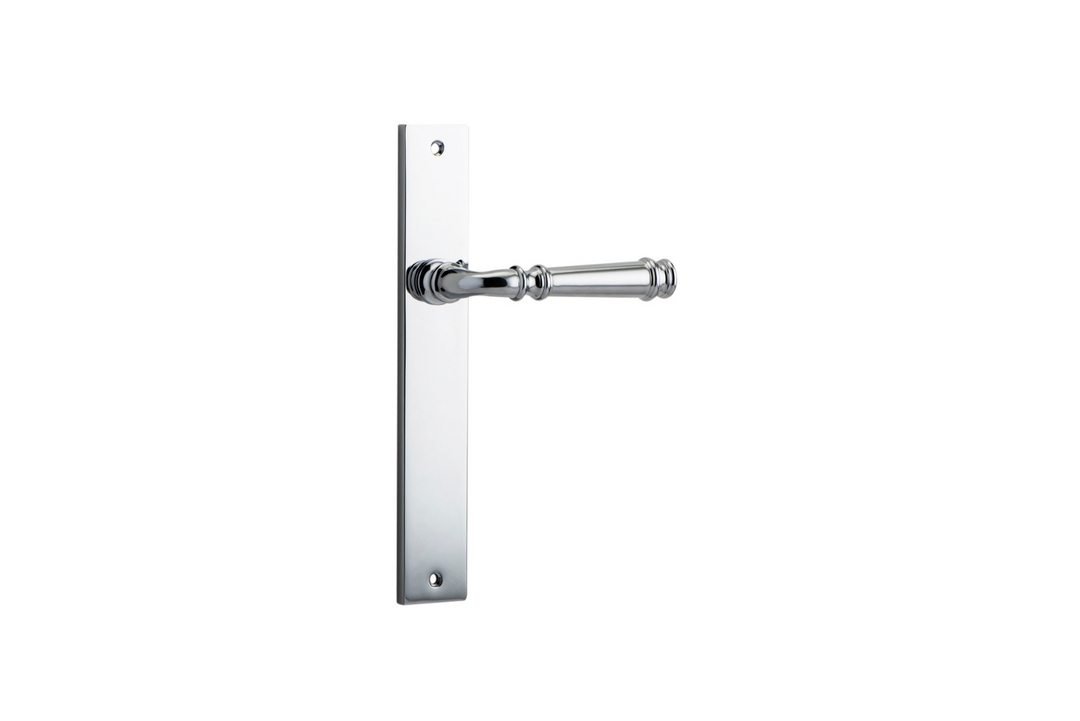 Verona Lever Rectangular Polished Chrome