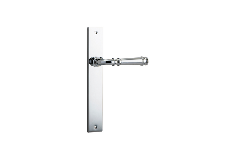 Verona Lever Rectangular Polished Chrome