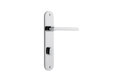 Baltimore Lever Oval Polished Chrome