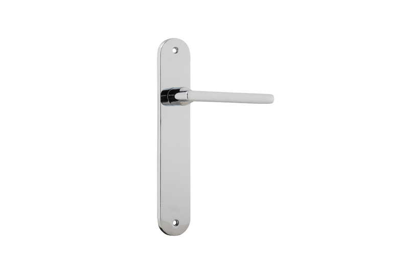 Baltimore Lever Oval Polished Chrome