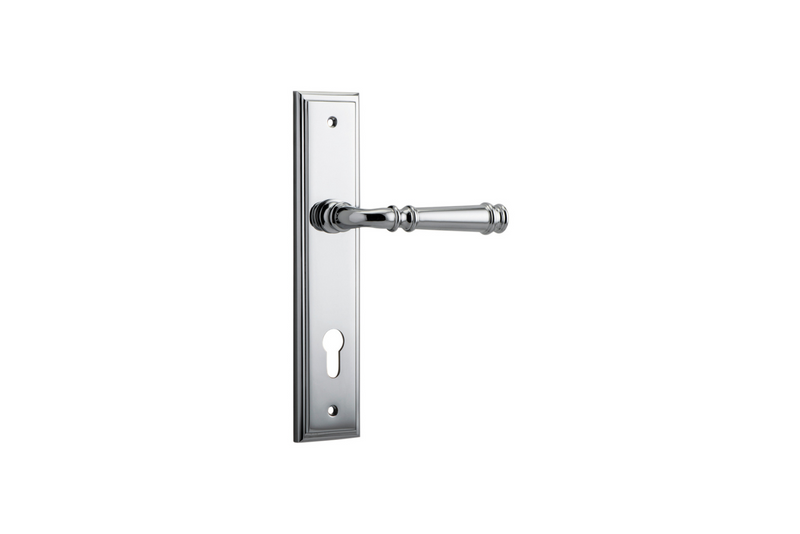 Verona Lever Stepped Polished Chrome