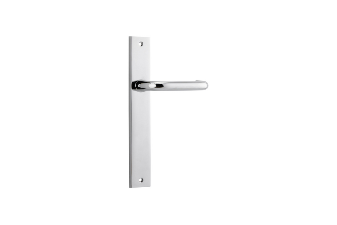 Oslo Lever Rectangular Polished Chrome