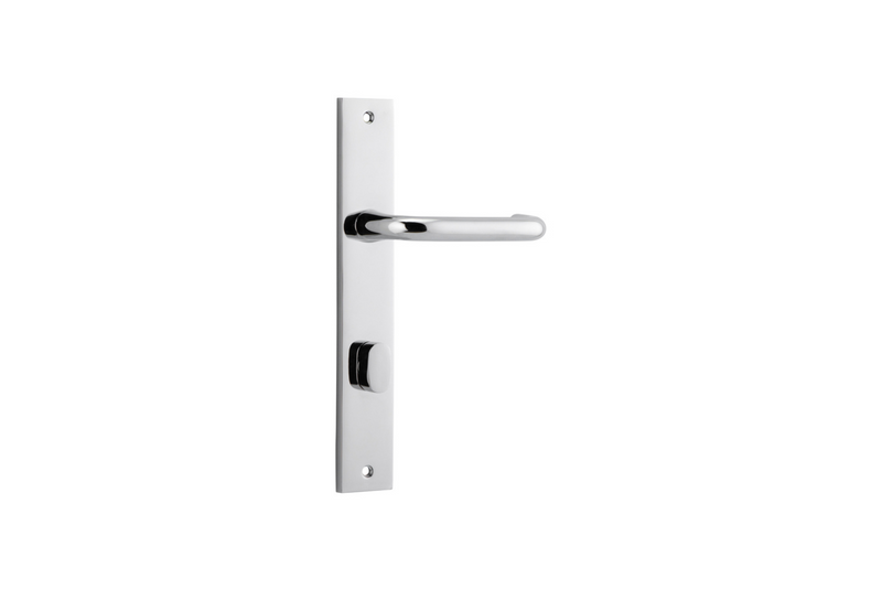 Oslo Lever Rectangular Polished Chrome