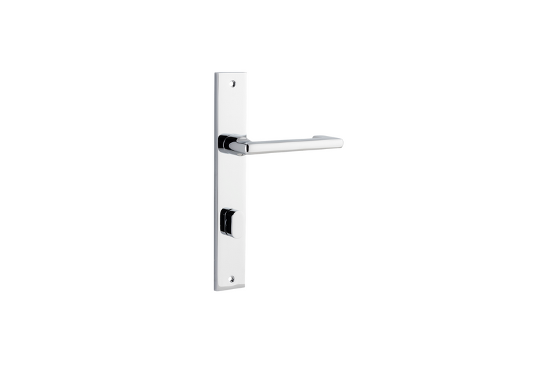 Baltimore Return Lever Rectangular Polished Chrome