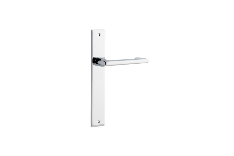 Baltimore Return Lever Rectangular Polished Chrome