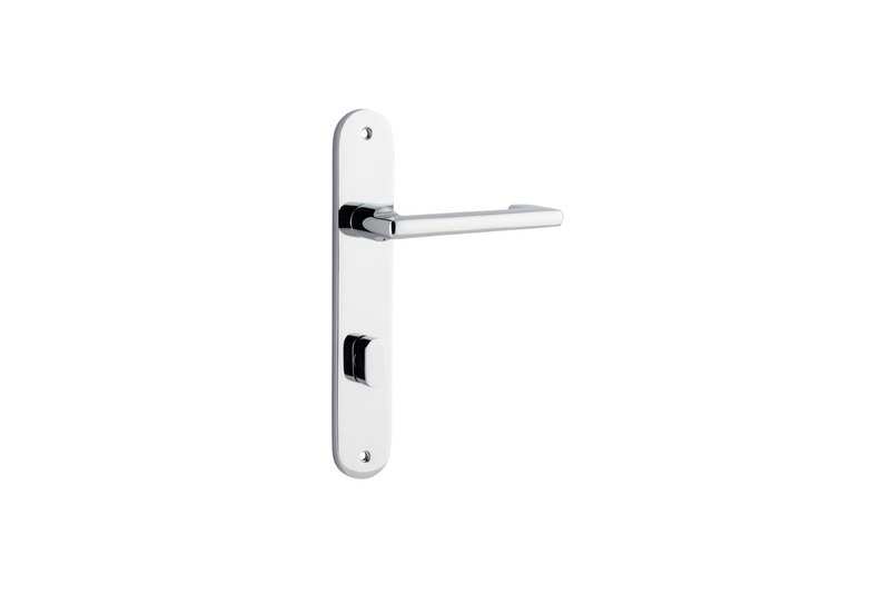 Baltimore Return Lever Oval Polished Chrome