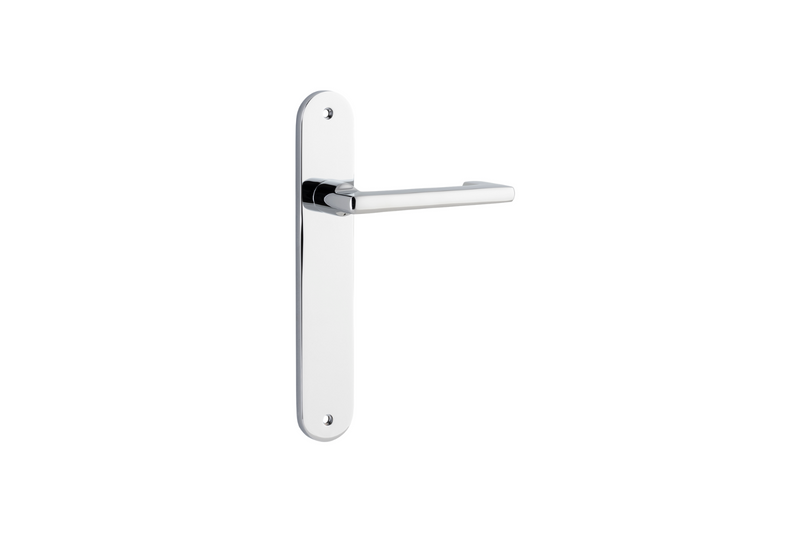 Baltimore Return Lever Oval Polished Chrome