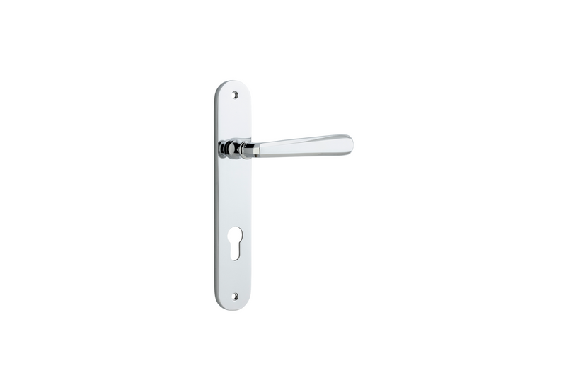 Copenhagen Lever Oval Polished Chrome