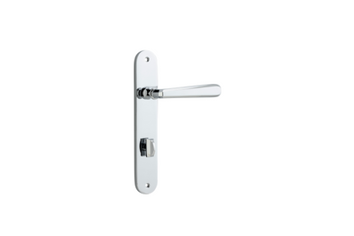 Copenhagen Lever Oval Polished Chrome