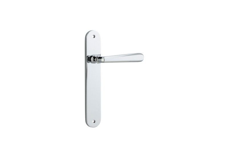 Copenhagen Lever Oval Polished Chrome