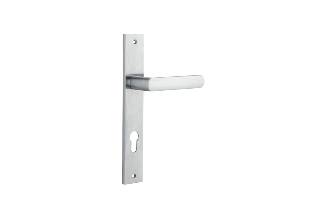 Osaka Lever Rectangular Brushed Chrome