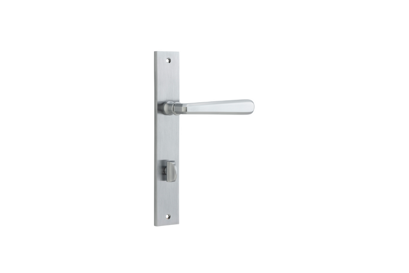 Copenhagen Lever Rectangular Brushed Chrome