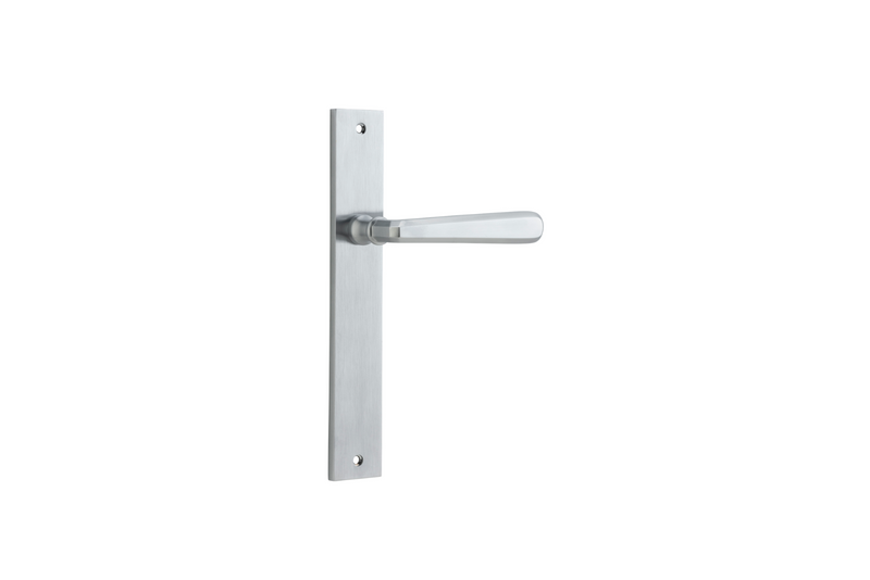 Copenhagen Lever Rectangular Brushed Chrome