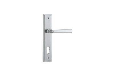 Copenhagen Lever Stepped Brushed Chrome