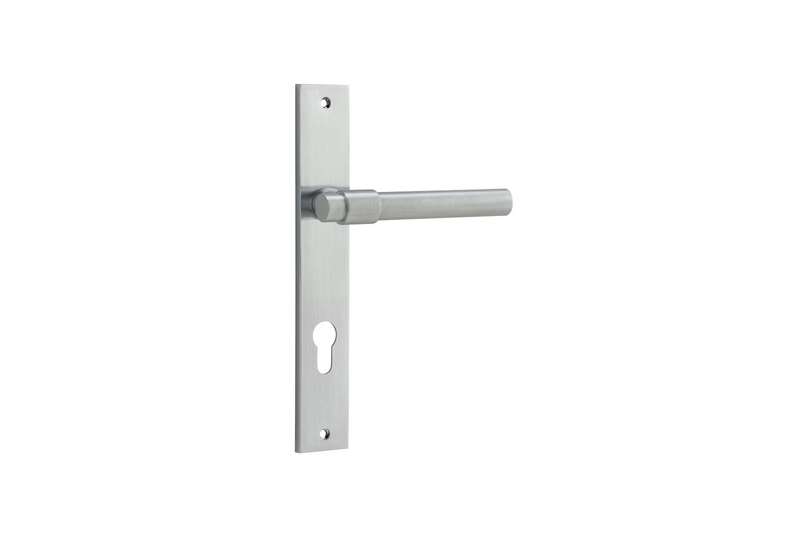 Helsinki Lever Rectangular Brushed Chrome