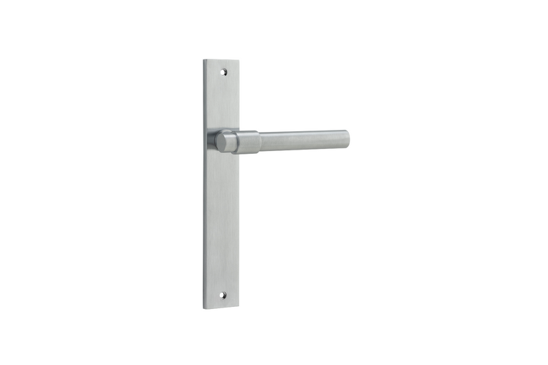 Helsinki Lever Rectangular Brushed Chrome