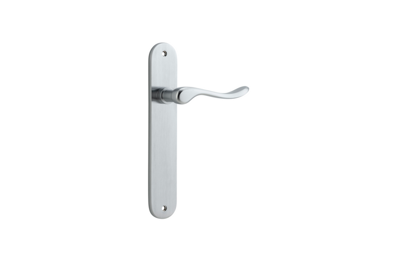 Stirling Lever Oval Brushed Chrome