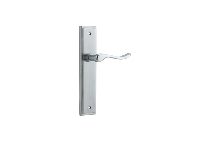 Stirling Lever Stepped Brushed Chrome