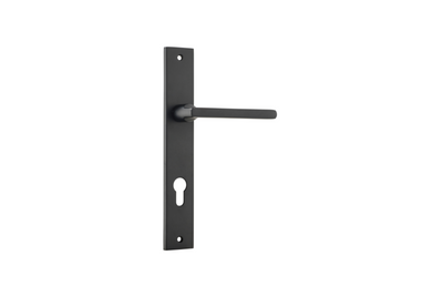 Baltimore Lever Rectangular Matt Black