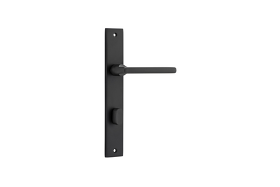 Baltimore Lever Rectangular Matt Black