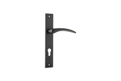 Oxford Lever Rectangular Matt Black