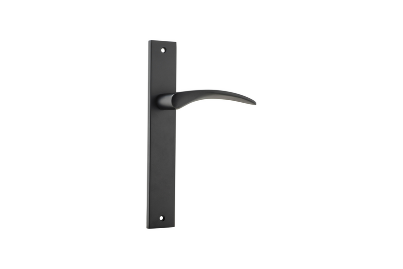 Oxford Lever Rectangular Matt Black