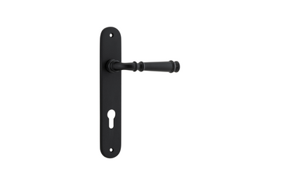 Verona Lever Oval Matt Black